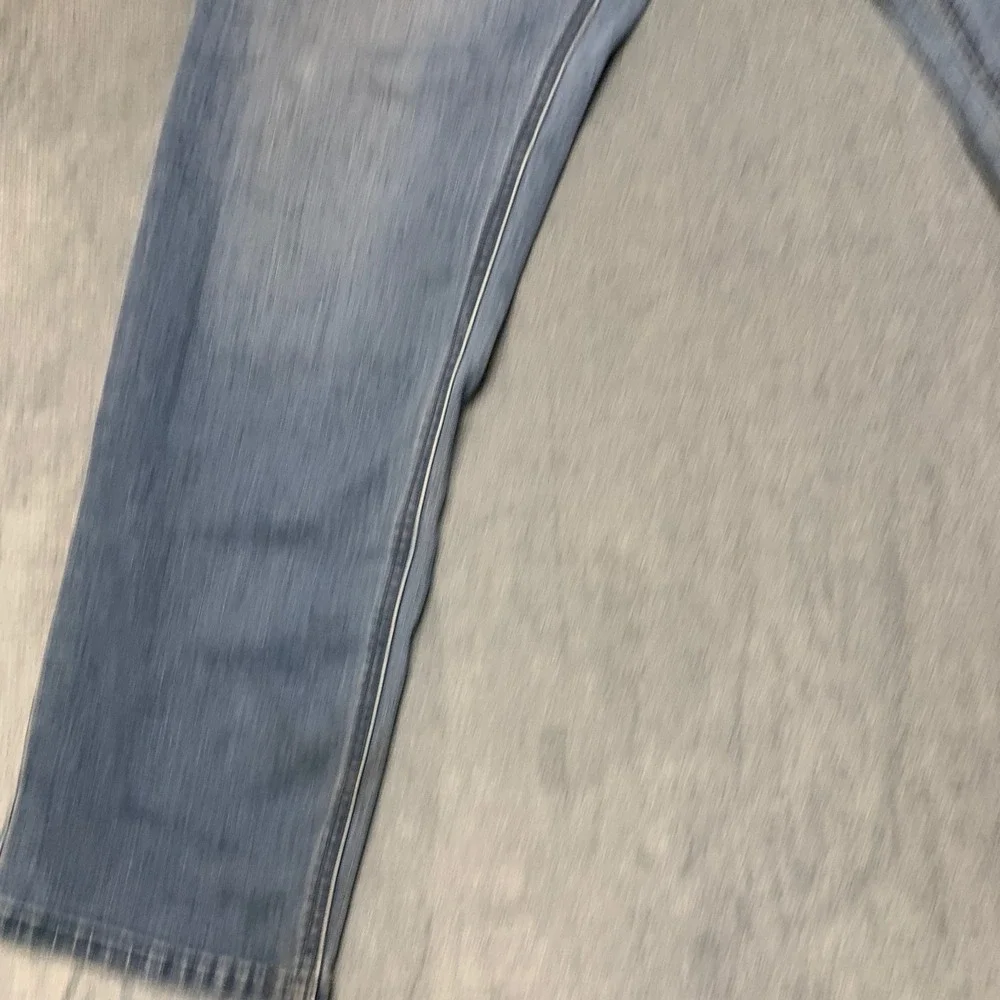 Buffalo David Bitton Axel Slim Fit Jeans Mens 36x30 Blue Denim Stretch Straight